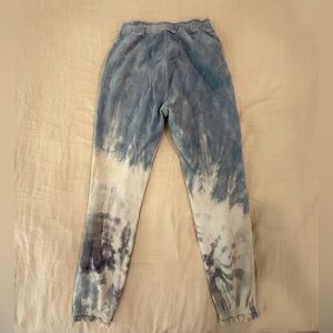 Abercrombie & Fitch Sweatpants in Light Blue Tie Dye